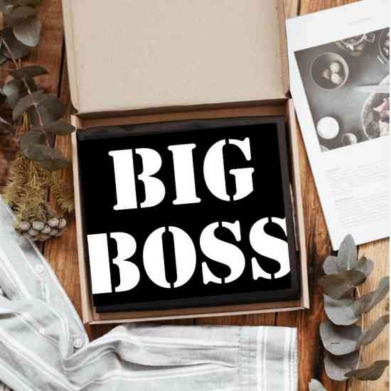 Фартух Big boss (Чорний) Вінниця