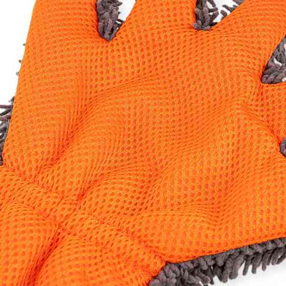 Серветка "рукавичка" (29х23) сіра мікрофібра Мукачево