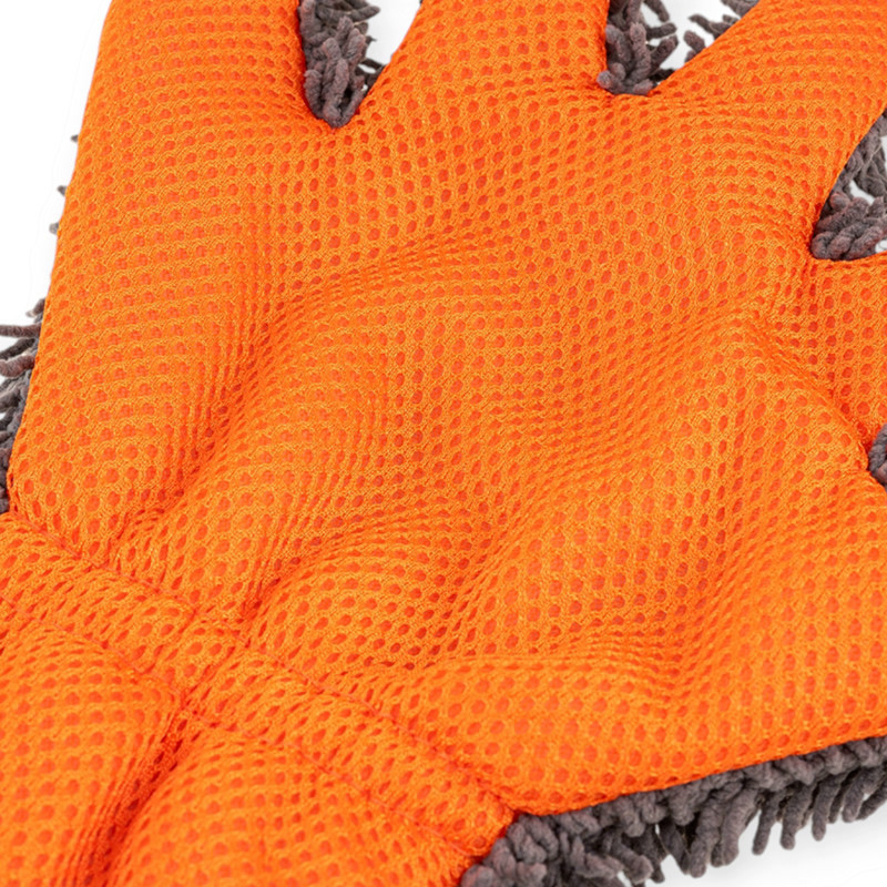 Серветка "рукавичка" (29х23) сіра мікрофібра Мукачево - фото 5