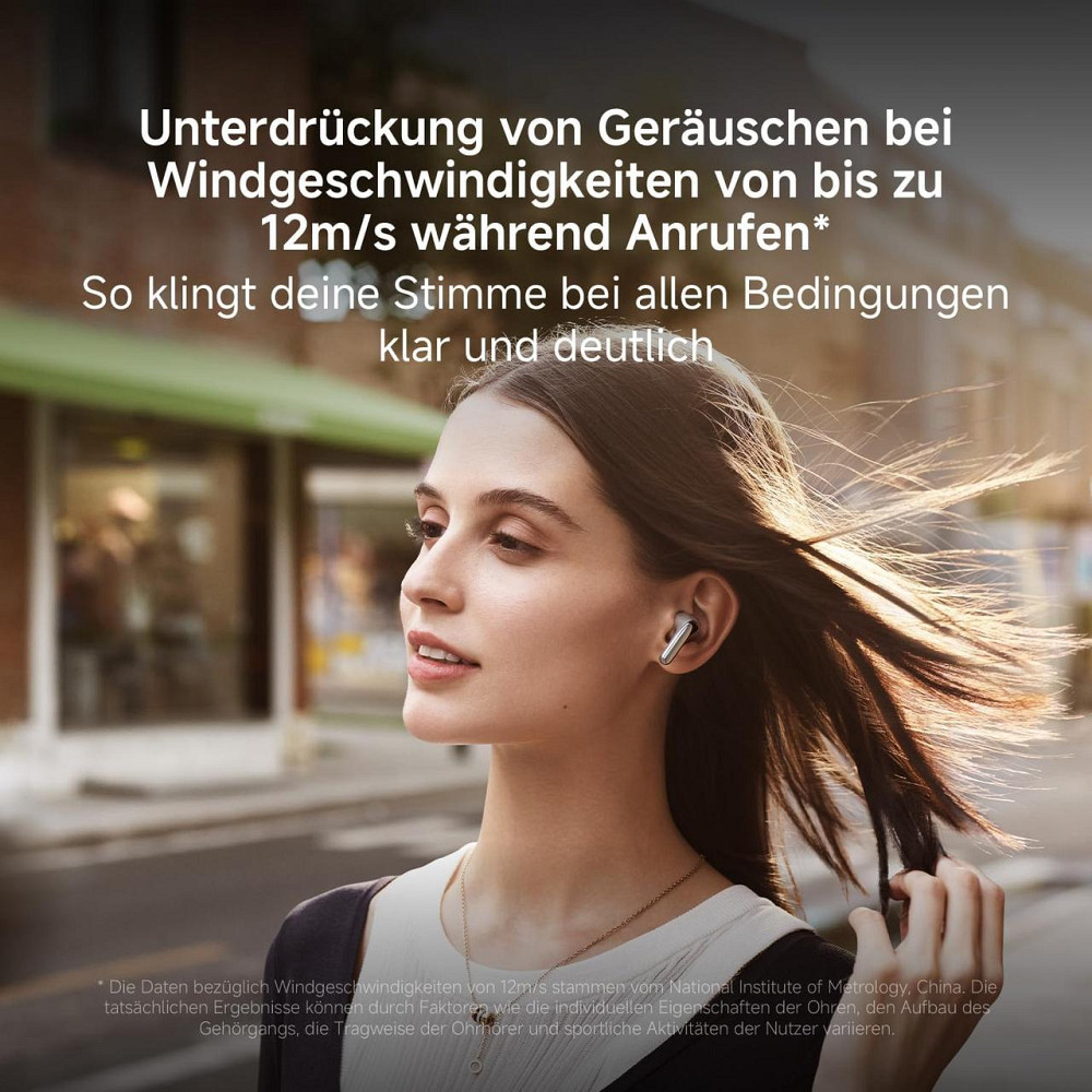 Навушники XIAOMI Buds 5 білі ANC 40dB, 39 год, Dual драйвери, 5 EQ, AI зниження шуму вітру, Fast Pair Київ - фото 4