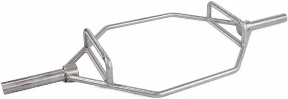 Тренажер Lifemax Olimpijski Bar Sześciokątny Stal Szczotkowana 140Cm Киев