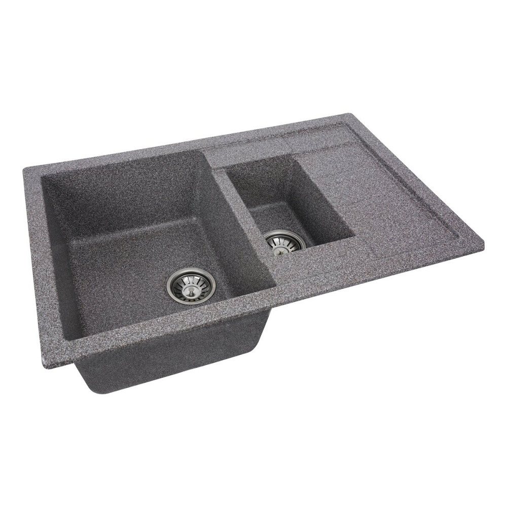 VALESO Гранітна мийка для кухні VALESO 7850W TOSKANA матова Мікс Киев - изображение 4