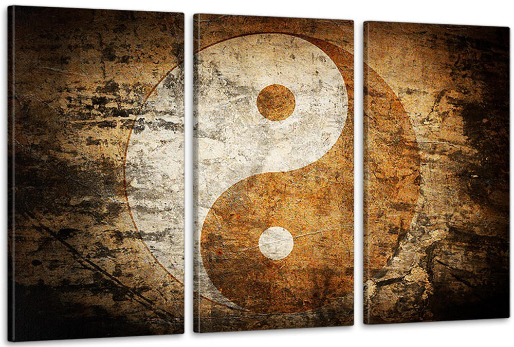 Модульна картина у вітальню/ спальню   Інь-Янь      ART-104_3A Київ - фото 1