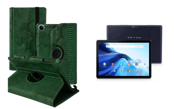 Чехол Spinner360 для планшета Pritom Tronpad M10, цвет Reptyliya Киев