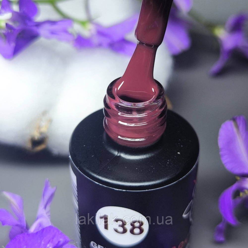 Гель-лак для нігтів Bee Nails 138 (гранатовий) 8мл Херсон - фото 1