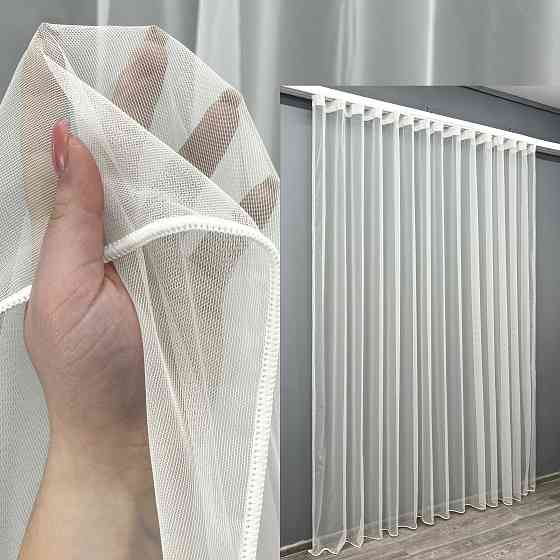 Тюль французька сітка “Belle” колір молочний 1963т Київ