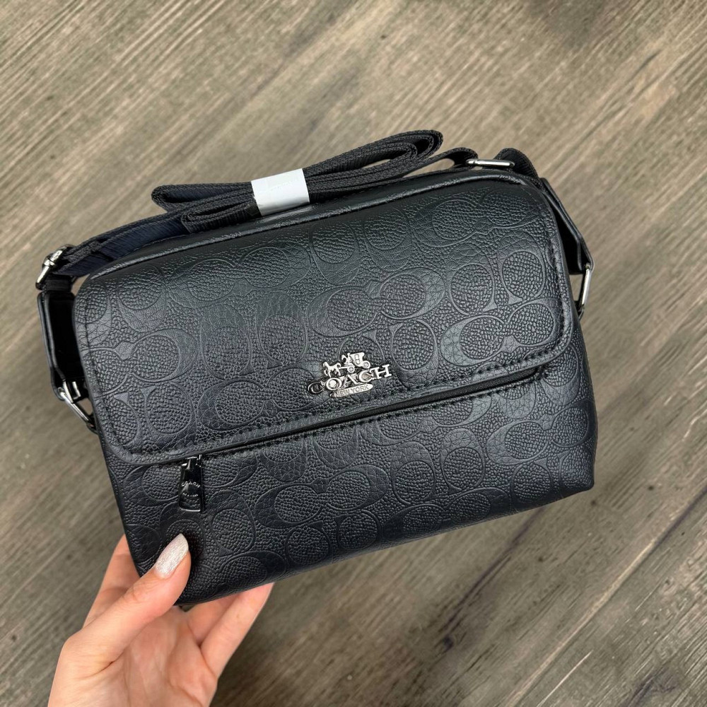 Якісна чоловіча сумка барсетка стиль Coach, сумка месенджер на плече Коач ( 20645 ) Харьков - изображение 9