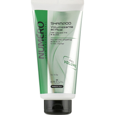 Шампунь Brelil Numero для надання об&apos;єму з екстрактом асаї 300 мл (8011935075492) Вінниця - фото 1