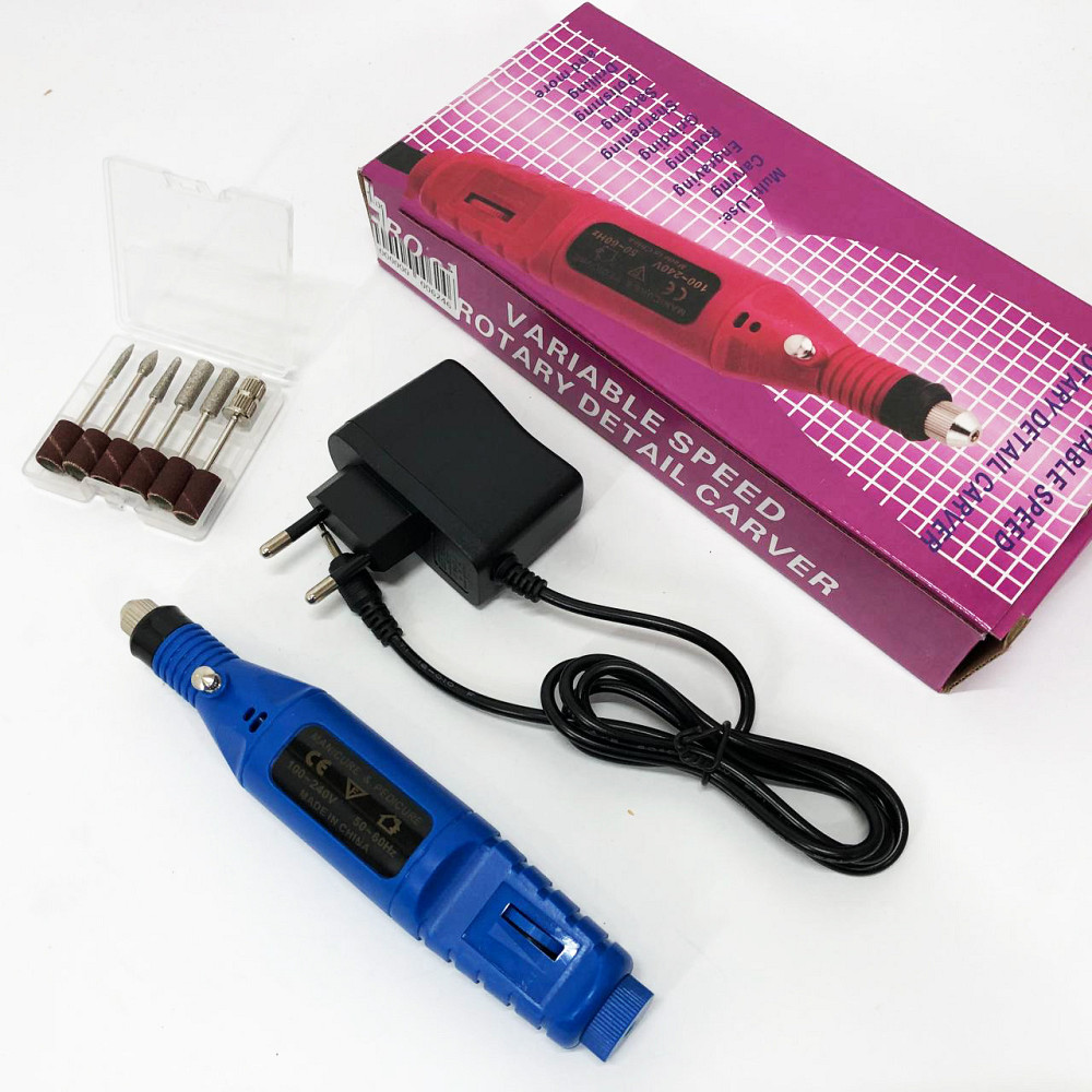 Портативный электрический фрезер для маникюра и педикюра, Портативный маникюрный аппарат AH-82 Львов - изображение 4