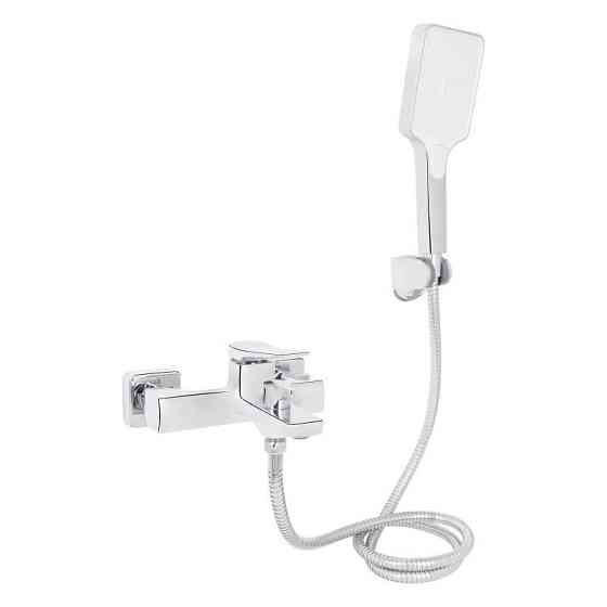 Смеситель для ванны Qtap Nando с душевым гарнитуром QTNAN259CRM48651 Chrome Киев
