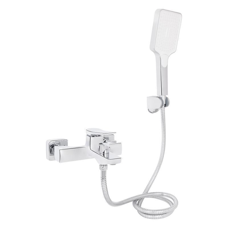 Смеситель для ванны Qtap Nando с душевым гарнитуром QTNAN259CRM48651 Chrome Киев - изображение 2