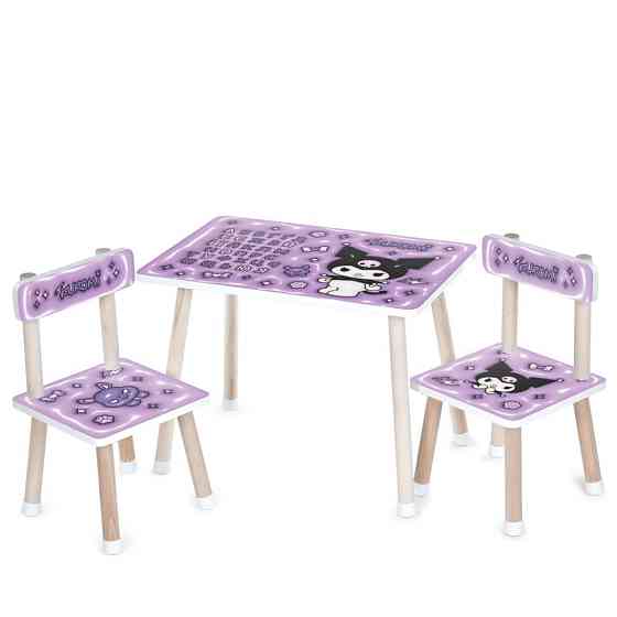 Детский Столик M 501-6 столешница 60 х 40 см, 2 стульчика Винница