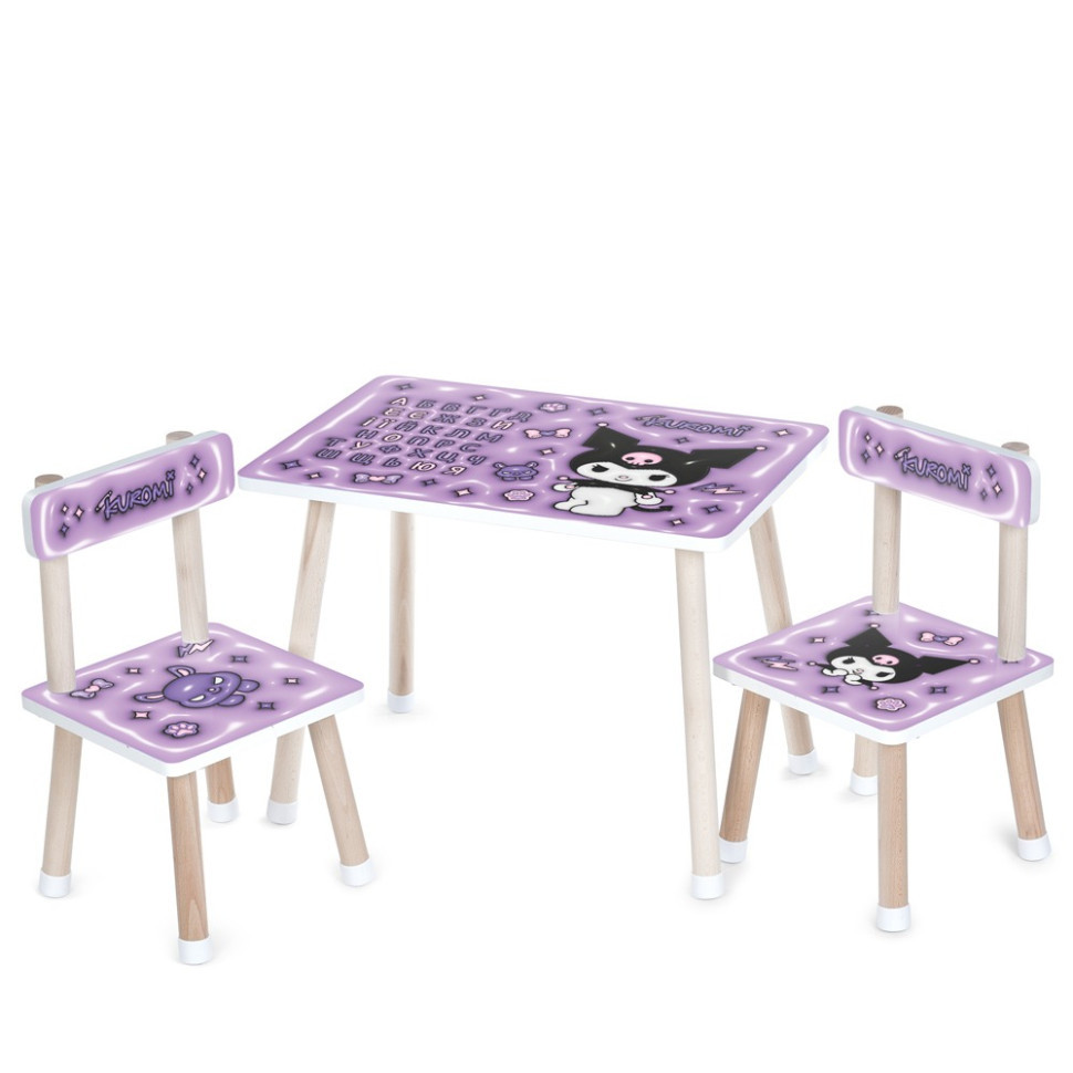 Детский Столик M 501-6 столешница 60 х 40 см, 2 стульчика Винница - изображение 1