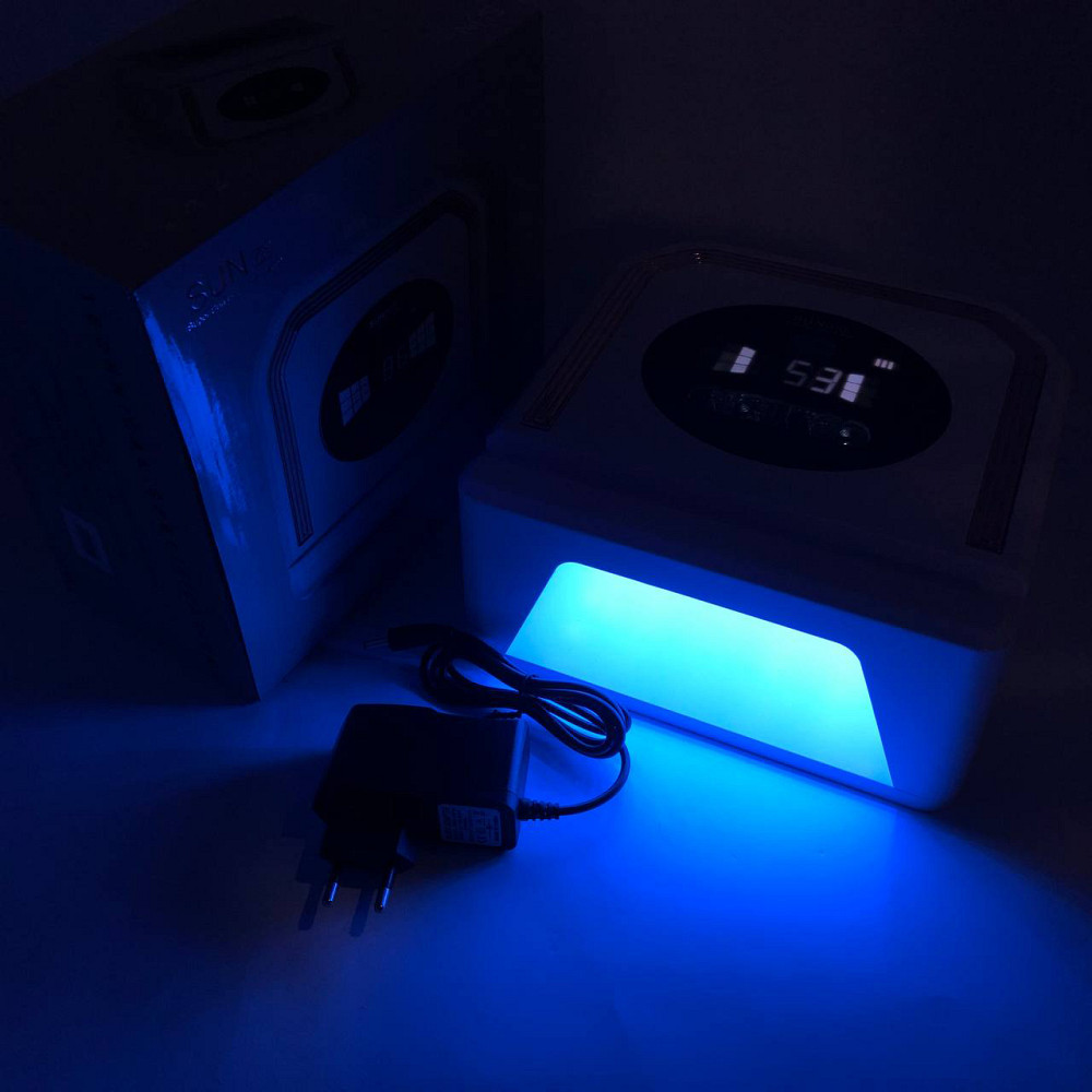 Манікюрна світлодіодна лампа для полімеризації гель-лаків, Професійна сушка для нігтів LN-32 Львів - фото 3