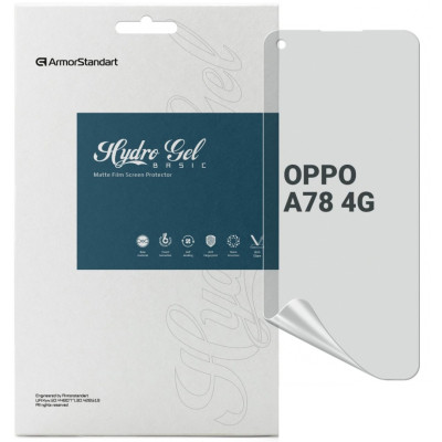 Плівка захисна Armorstandart Matte OPPO A78 4G (ARM69534) Вінниця - фото 1