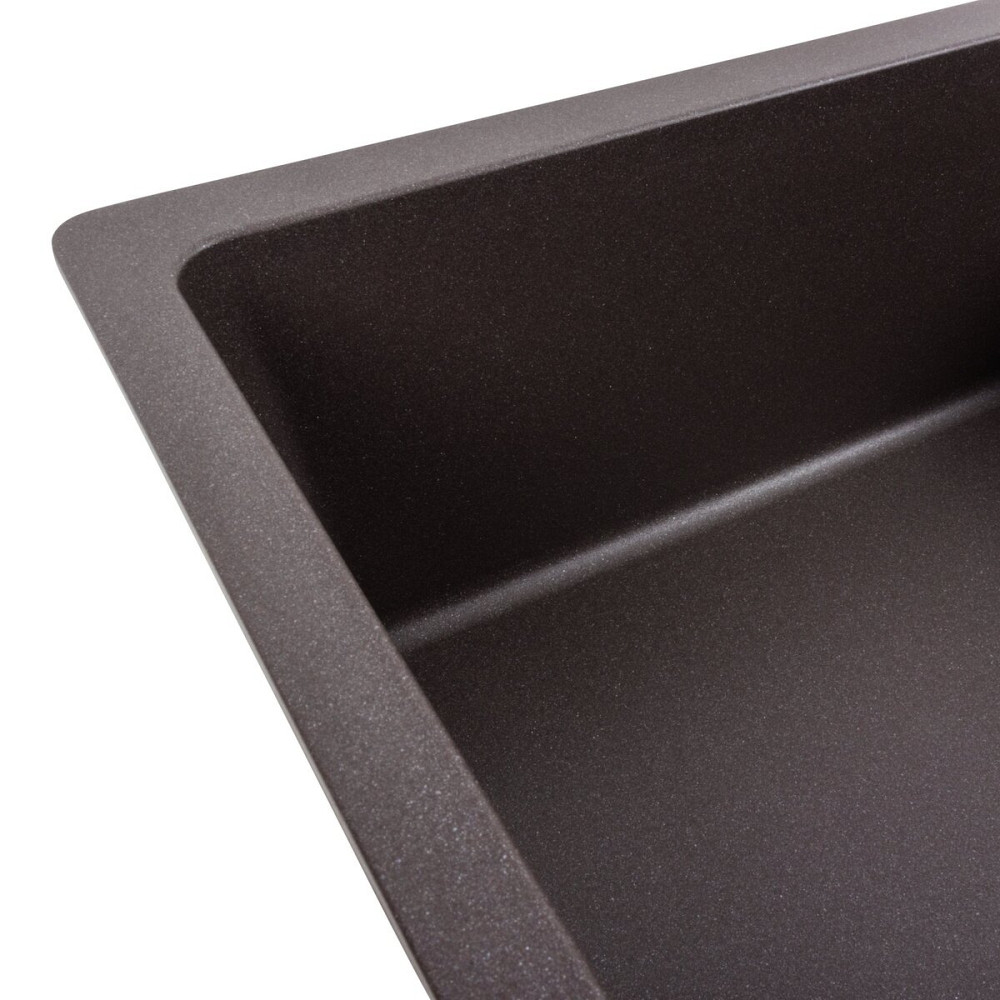 Гранітна мийка для кухні VALESO 7850 ROMA матовий Гренадін Коломия - фото 3