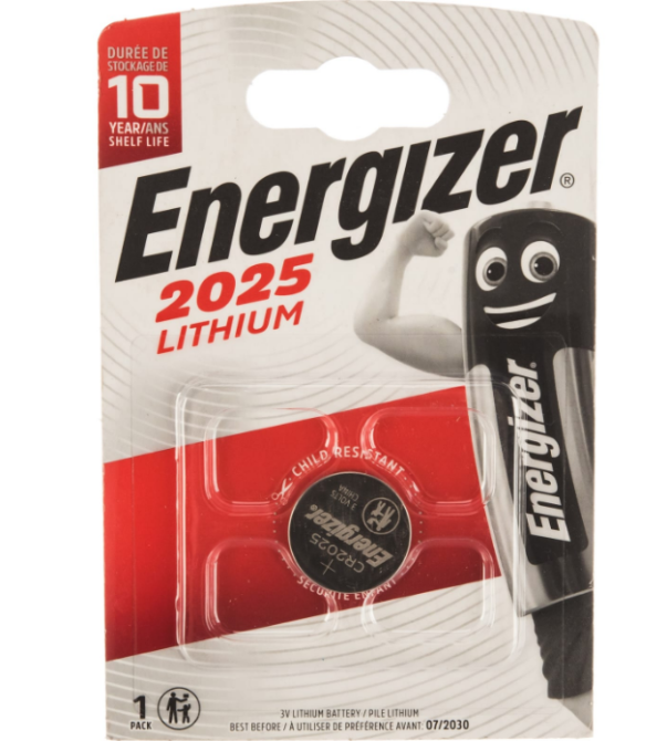 Батарейка CR2025 (бл-1шт) Energizer Житомир - фото 1