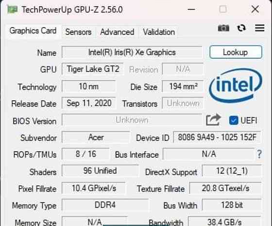 Ноутбук Acer Nitro 5 (AN515-56) I5-11300H 32GB RAM RTX 3050 Київ