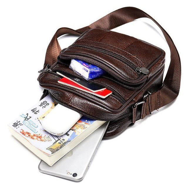 Стильна сумка месенджер, Стильна сумка для активного способу життя Чоловіча слінг через плече UD-44 Львів - фото 12