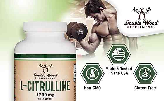 L-цитрулін Double Wood L-Citruline 1200 mg, 210capsules Луцьк
