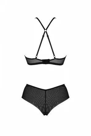 Комплект Passion KERRIA BIKINI black S/M - ECO Passion Львів