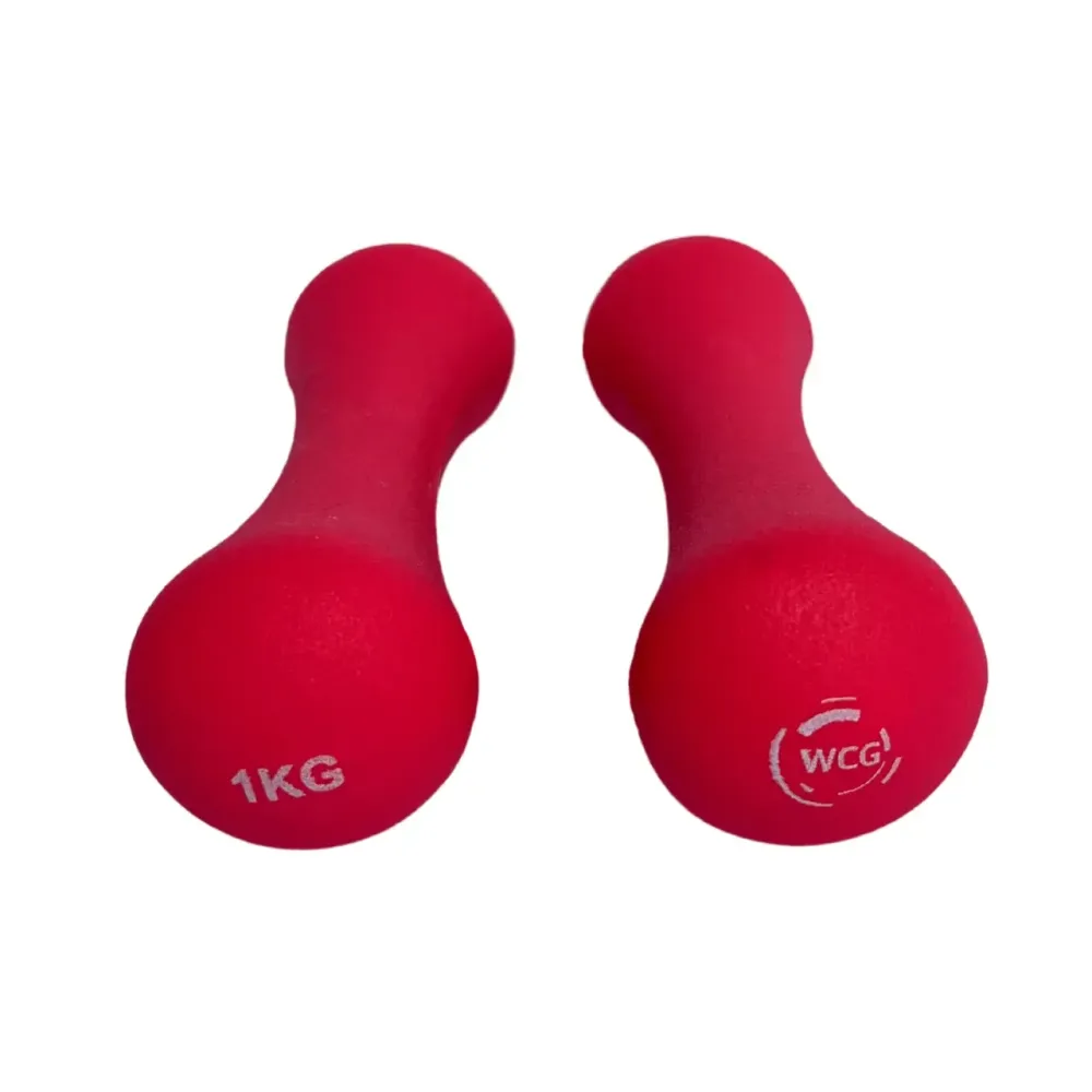 Гантелі неопронові для фітнесу 2 по 1 кг Гантелі, гирі, штанги та диски Київ - фото 1