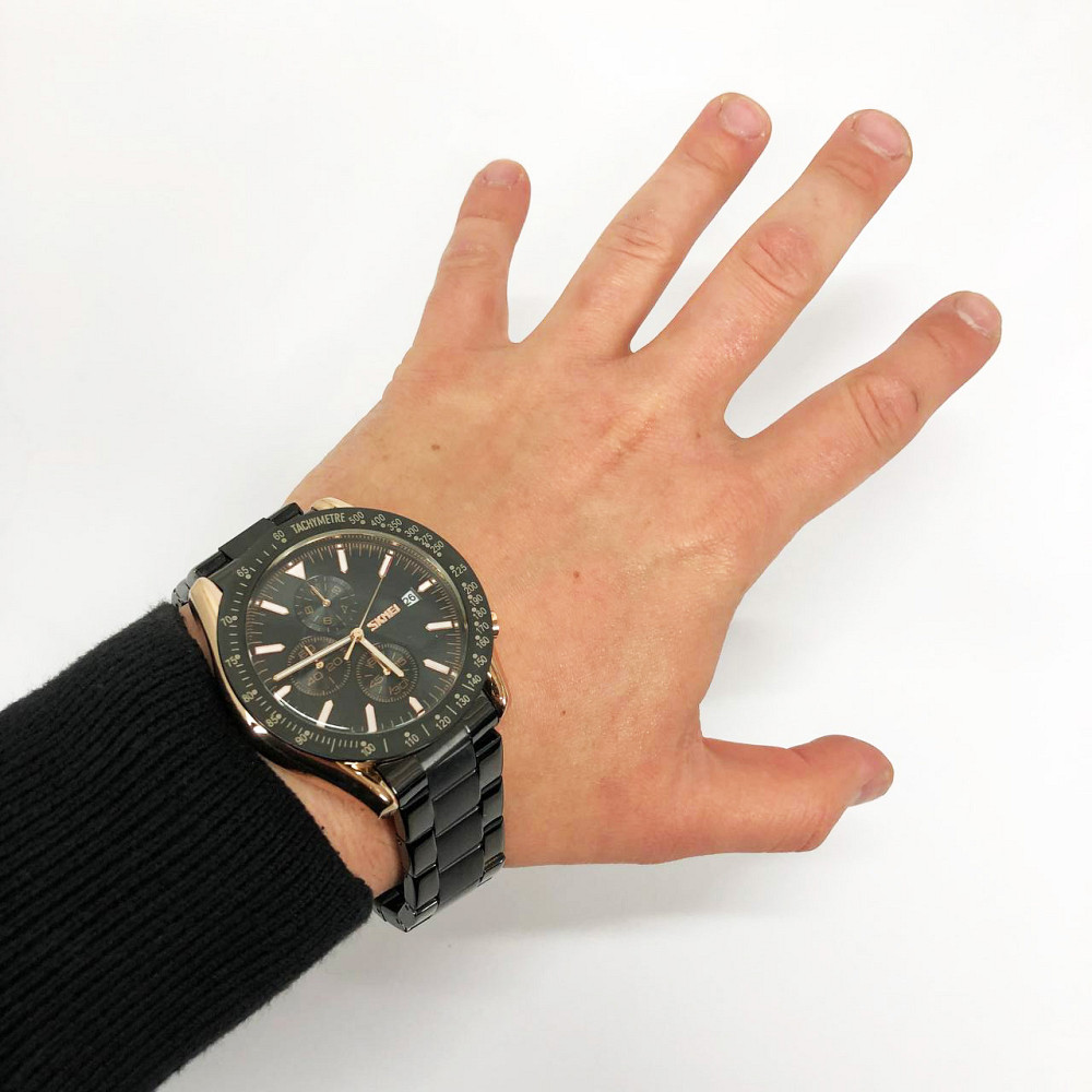 Повсякденні кварцові наручні чоловічі годинники, Брендові оригінальні наручні годинники EO-73 Івано-Франківськ - фото 10