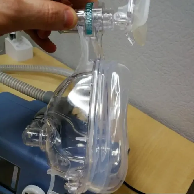 Дихальний апарат CPAP (сіпап / біпап) BIPAP Foras Yel Elite з маскою Дніпро - фото 8
