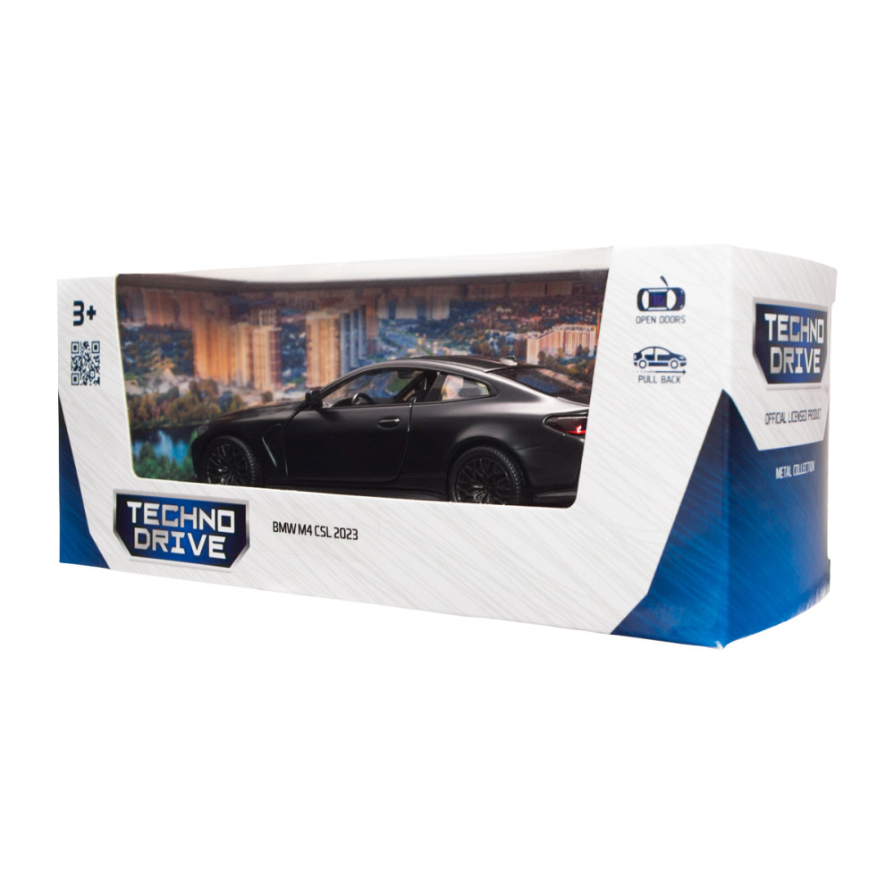 Автомодель – BMW M4 CSL 2023 (чорний) Дніпро - фото 4