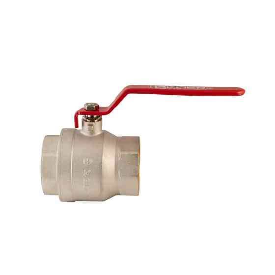 Кран кульовий Koer KR.214 - 3" FF ГГР (ручка "важіль" червона) (KR4951) Київ
