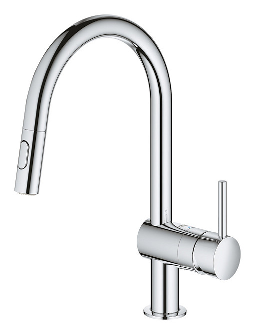 Змішувач для кухні з висувним виливом Grohe Minta   ( 32321002 ) 24678 Харків - фото 2
