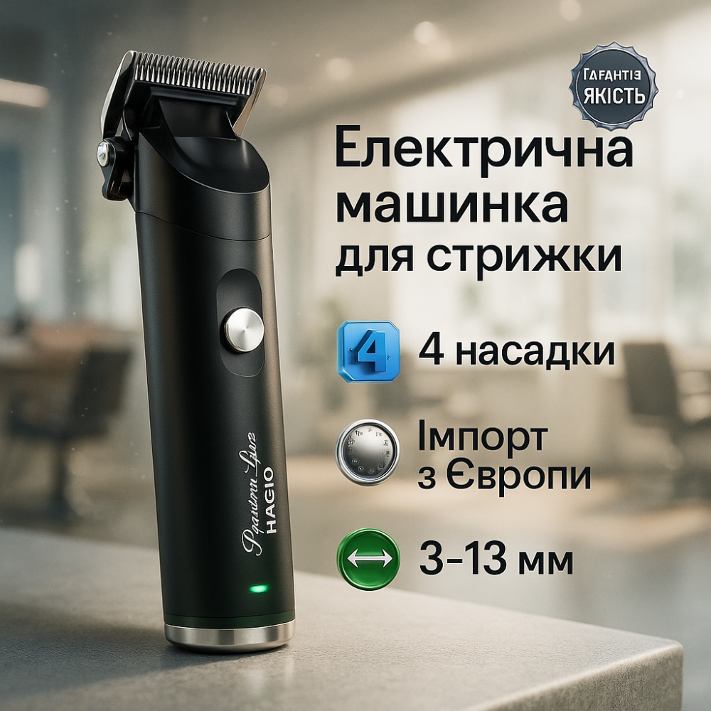 Беспроводная машинка для стрижки для дома, Набор машинок для стрижки Электромашинка волос FM-63 Львов - изображение 10