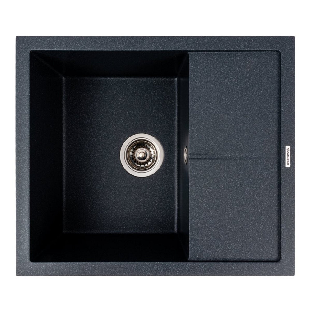 VALESO Гранітна кухонна мийка Valeso 5850 REYNA матова антрацит Киев - изображение 1