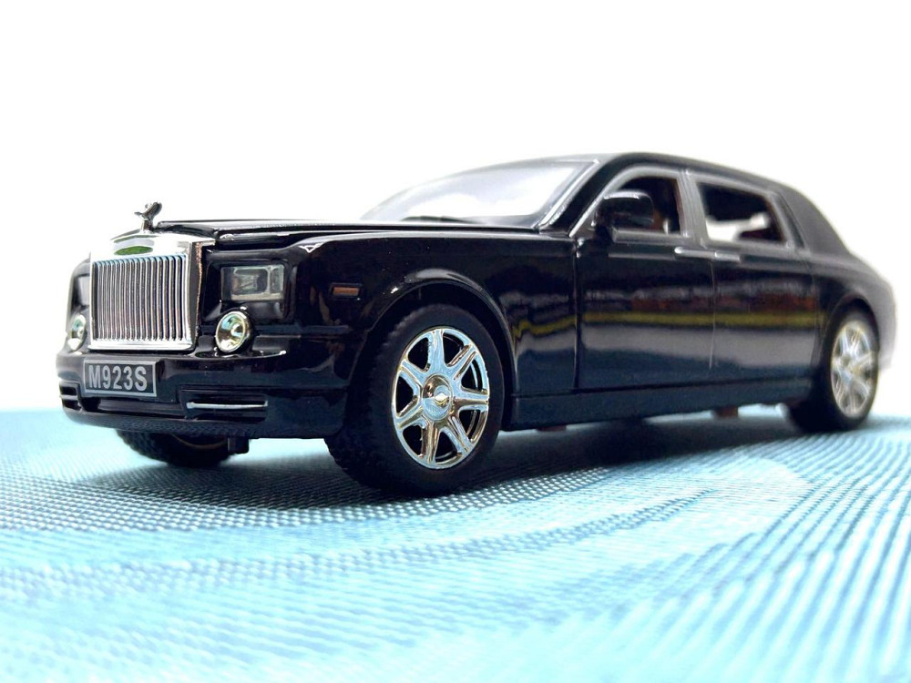 Машина металева Автосвіт Rols-Royce інерційна відчиняються двері капот 1:24 Чорна (AP-1701) Чернигов - изображение 6