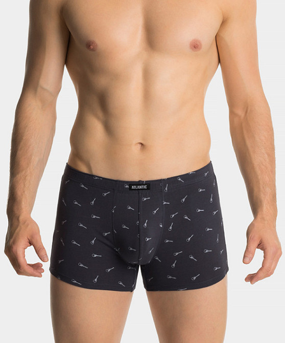 Трусы мужские шорты Atlantic 3MH-156 Серый, M Киев - изображение 4