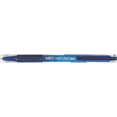 Ручка шариковая Bic Soft Feel Clic Grip, синяя (bc8373982) Винница