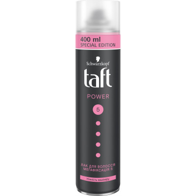 Лак для волосся Taft Power Ніжність кашеміру Мегафіксація 5 400 мл (4015001003451) Вінниця - фото 1