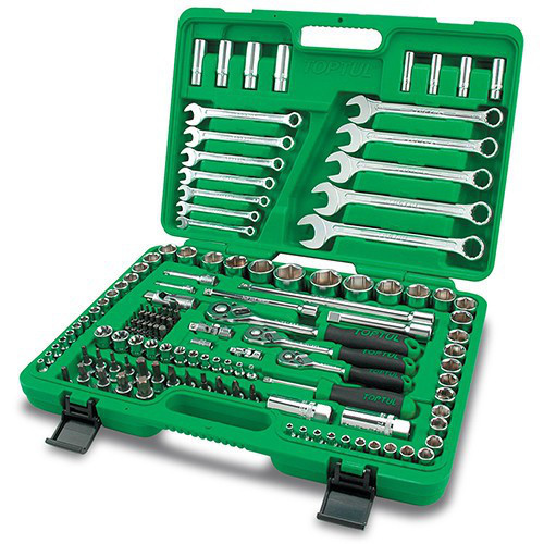 Професійний набір інструментів в кейсі 130ед. TOPTUL GCAI130B Одеса - фото 1