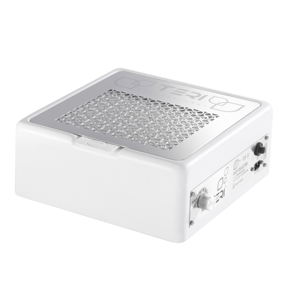 Настільна манікюрна витяжка Teri 800 M біла (решітка металік) Київ - фото 1