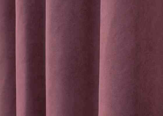 Комплект коротких штор VR-Textil Мікровелюр Petek № 1490ш Пурпурний 140х170 см 2 шт (35-0223) Київ