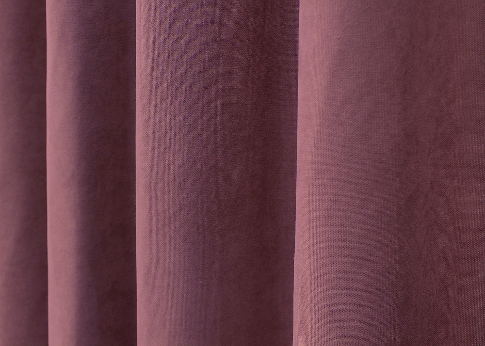 Комплект коротких штор VR-Textil Мікровелюр Petek № 1490ш Пурпурний 140х170 см 2 шт (35-0223) Київ - фото 5