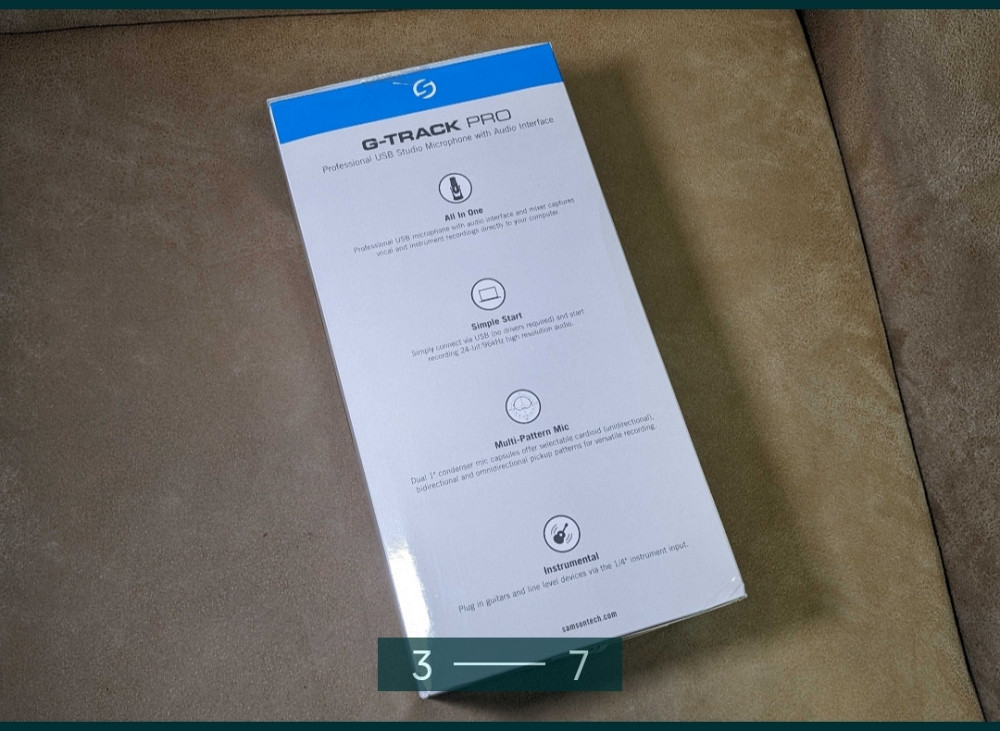 Мікрофон Samson G — Trask Pro-студійний USB на 24- bit/96 kNz пломбой. Харків - фото 4