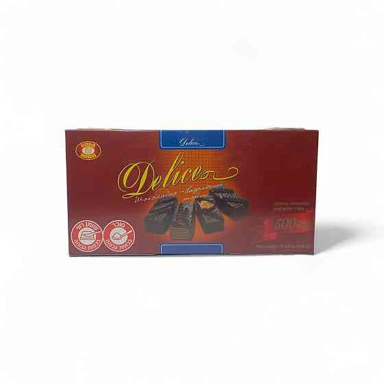 Харьковский вафельный торт Делис глазированный, порционный 0.5 кг Харків