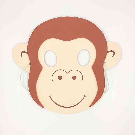 Дитяча маска Мавпа one size різнобарвний Київ