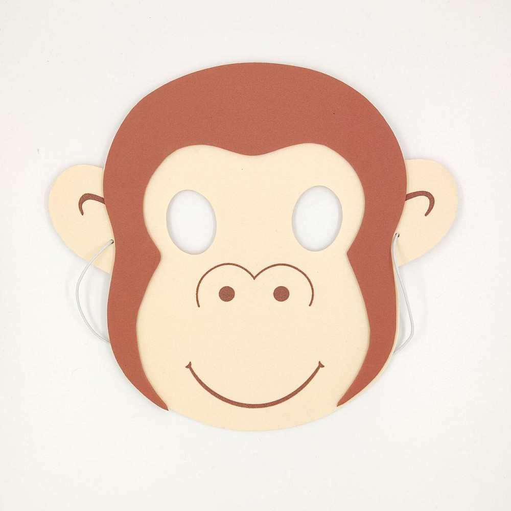 Дитяча маска Мавпа one size різнобарвний Київ - фото 1