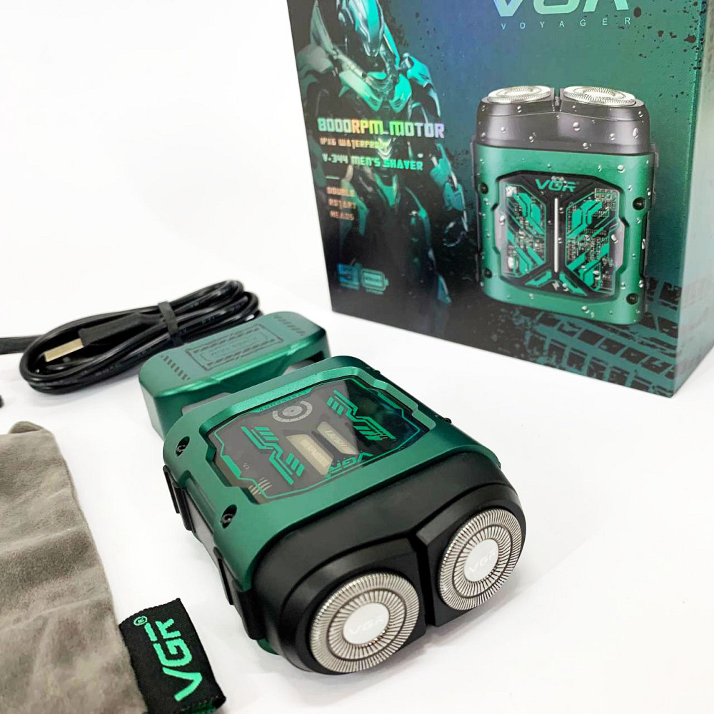 Хорошая электробритва для бороды, Бритва аккумуляторная для стрижки волос и бороды OJ-78 Львов - изображение 14