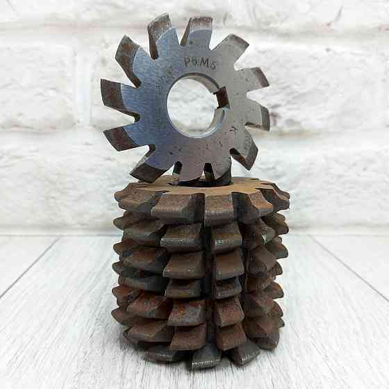 Фрези дискові зуборізні модульні М 2.75 Р6М5 (комплект 8 штук) Харків