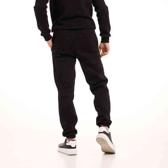 Чоловічі штани джогери з кишенями чорні Pobedov 007 ЗИМА Київ