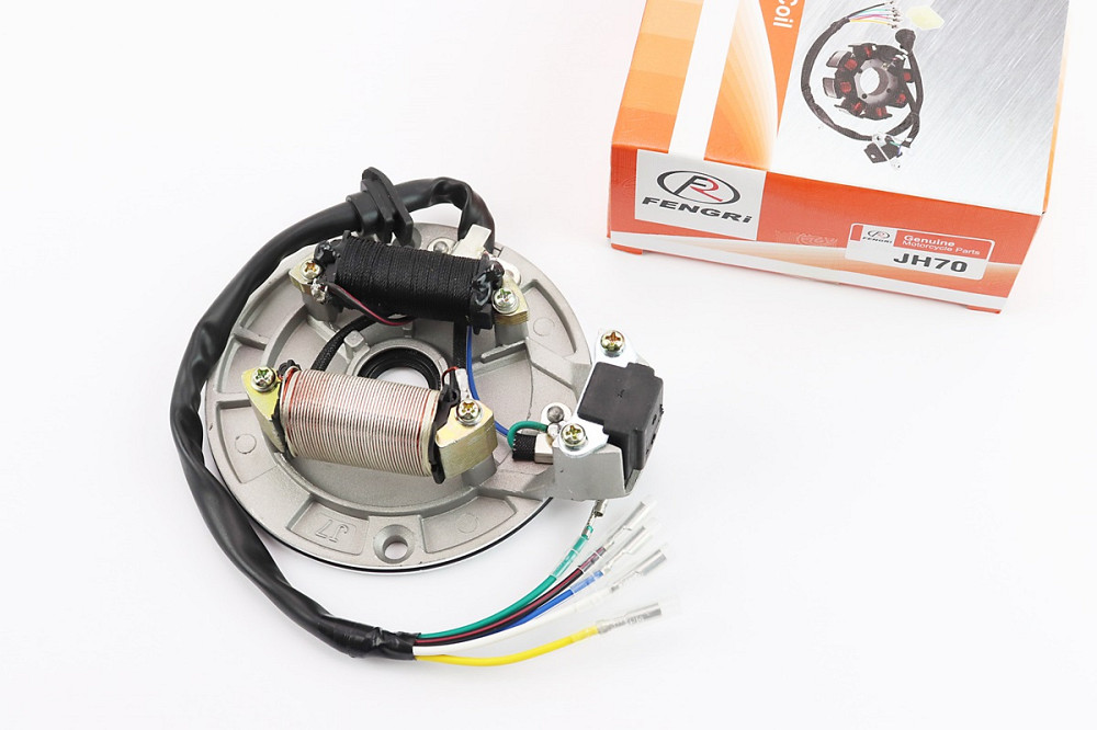 Статор магнето (генератора) (2 котушки "5 проводів") "на безстартерний двигун", від 2шт -5% Київ - фото 1