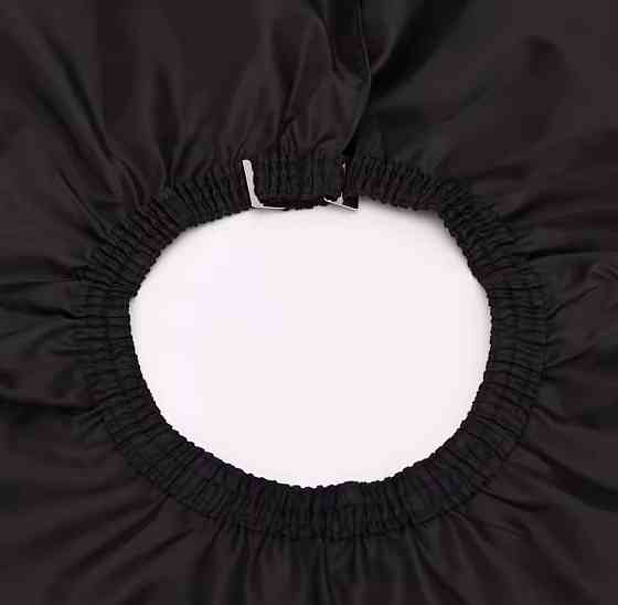 Перукарська накидка Barber Pro для стрижки та фарбування 140 на 160 см чорний Київ